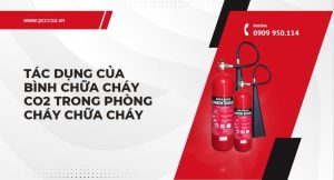 tác dụng của bình chữa cháy CO2