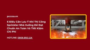 Thi Công Sprinkler Nhà Xưởng